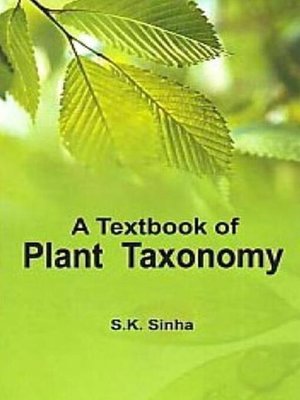 cover image of A Textbook of Plant Taxonomy